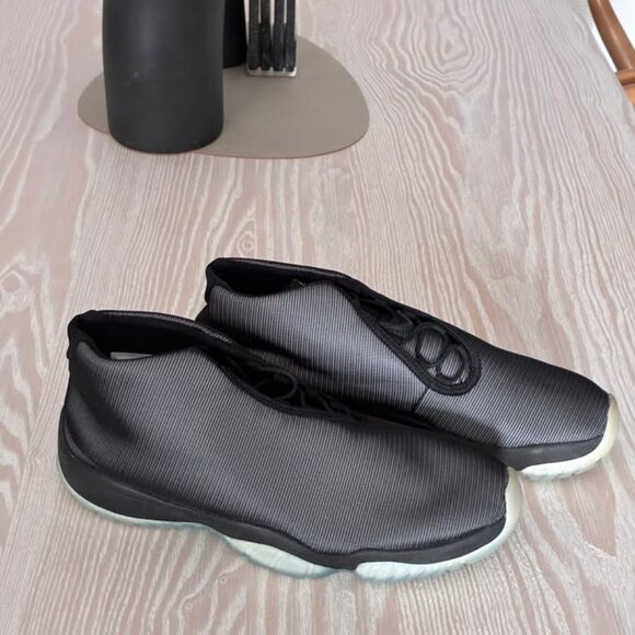 Jordan Future Low – Size 10 – Black / Ice Sole - Picture 1 of 4